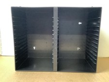Vintage Case Logic 30 CD Holder Organizer Wall Mount Stackable Black 90s Rack