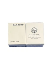 Spoiled.Child E27 2 Pack  Shot Glass. New In Box Authentic  Lot Of 2 Bundle