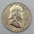 1953-D Franklin SILVER Half Dollar***BU***