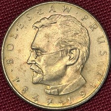 1975 POLAND 10 ZLOTYS COIN - Boleslaw Prus Commemorative - #B3458
