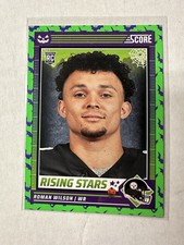 Roman Wilson RC 2024 Score Halloween Rising Stars Bats #43 Steelers