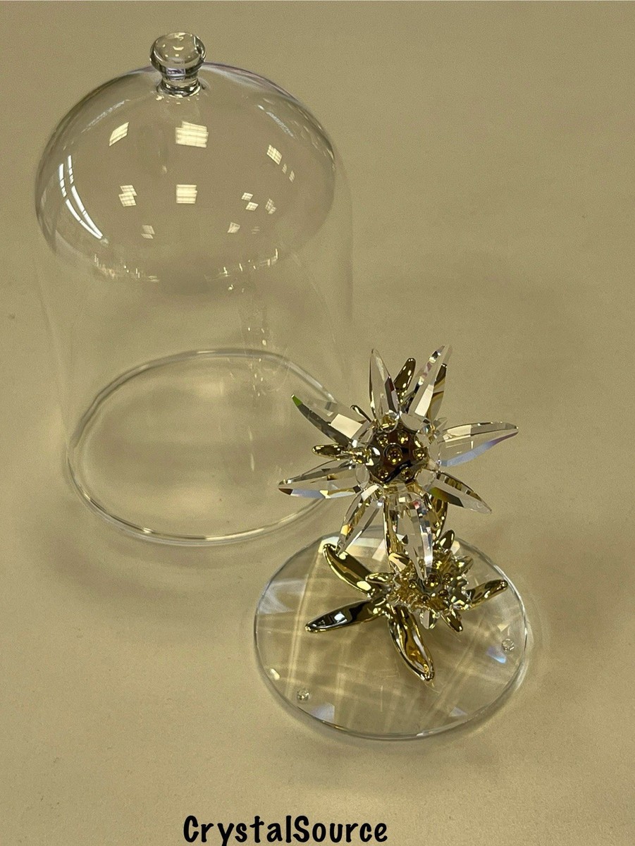 Swarovski Crystal Florere 130th Anniversary Bell Jar Flower