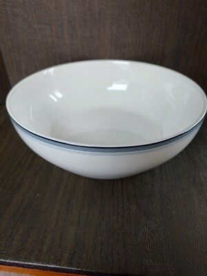 Noritake Ambience Java Graphite Swirl 9313 ~ 10'' Round Vegetable Bowl (Used)