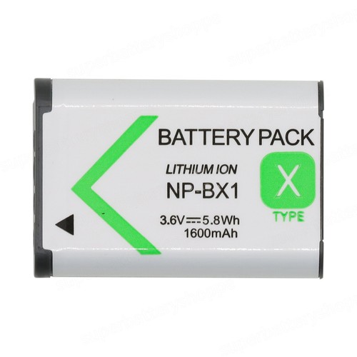 Compatible For Sony ZV-1/ ZV-1F/ ZV-1M2 Vlogging Camera Battery NP-BX1 1600mAh - Picture 2 of 8