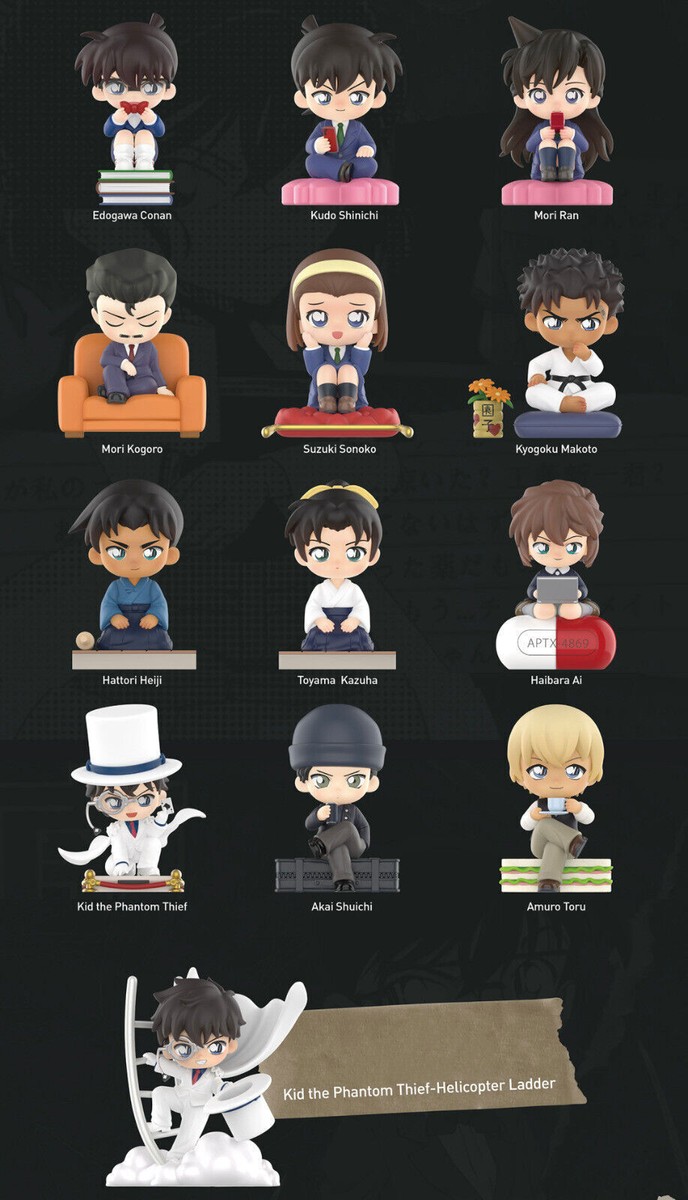 POP MART Detective Conan Classic Characters Series Confirmed Blind