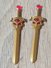 PLAYMOBIL X2 GEM SWORDS GEM SWORD MEDIEVAL KNIGHTS DWARVES KING KINGS