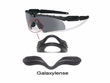 Galaxy Nose Pads Rubber Kits For Oakley Si Ballistic M Frame 3.0 Z87 Black