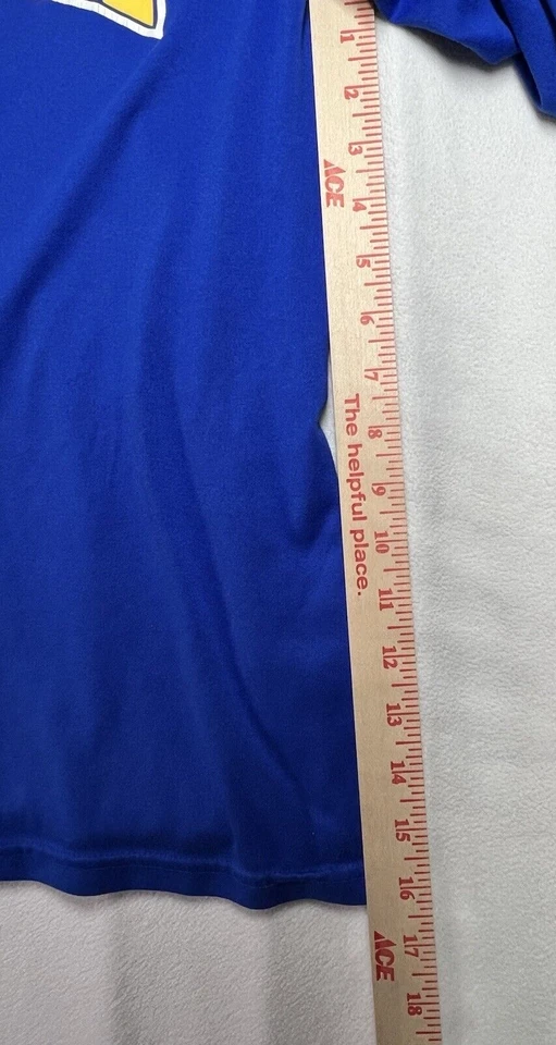 Nike Dri-Fit Legend Manga Larga Entrenamiento M Camisa Azul Para Hombre Lake Superior State Foto 4 de 4