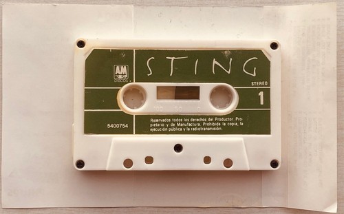 Sting - Two Rare Original Cassettes Tape Colombia 2 Pcs - Picture 8 of 10