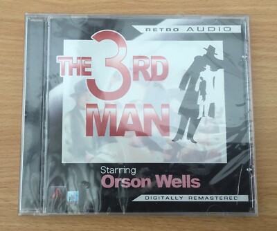  THE THIRD MAN CD AUDIO BOOK LITERARY CLASSIC ORSON WELLS UK SELLER 