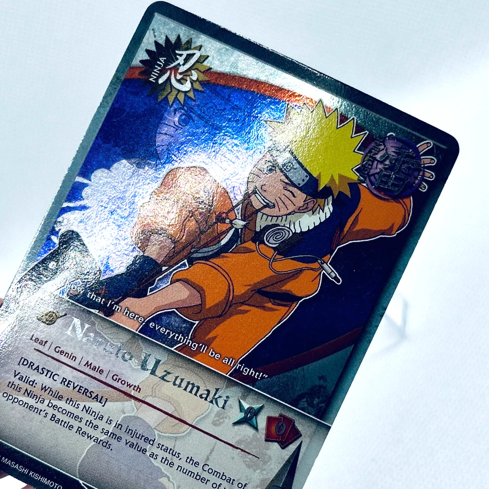 Naruto CCG Naruto Uzumaki Foil Card PR 001 2002 - Image 2 of 4