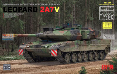 RFMRM5109 1:35 Rye Field Model Leopard 2A7V with Workable Tracks