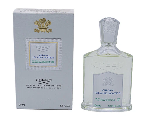 Creed Virgin Island Water Perfume Cologne for Men Women Unisex 3.3 oz New In Box