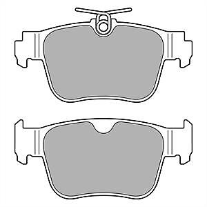 LP3669 DELPHI Brake Pad Set, disc brake for AUDI,CUPRA,SEAT,SKODA,VW