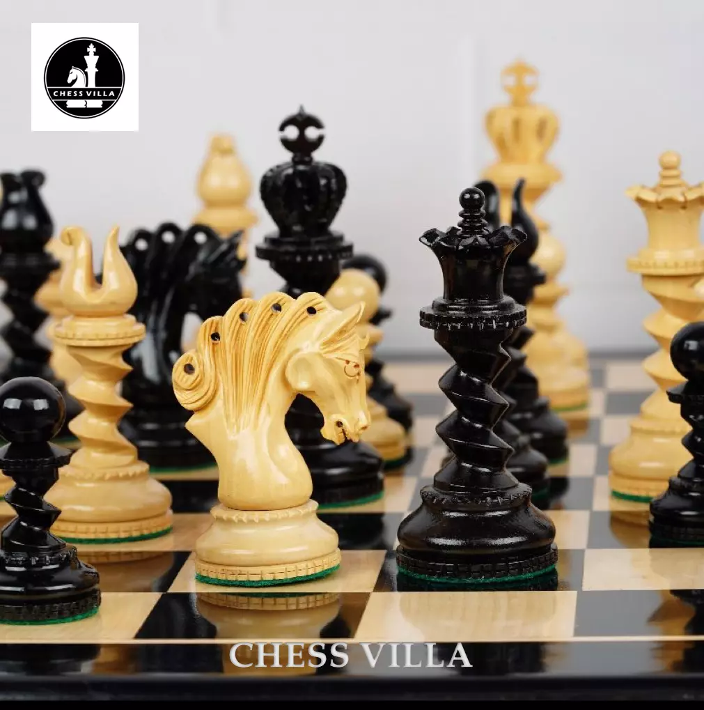 The Signature Series- Twisted Artisan Staunton Luxury Chess Pieces