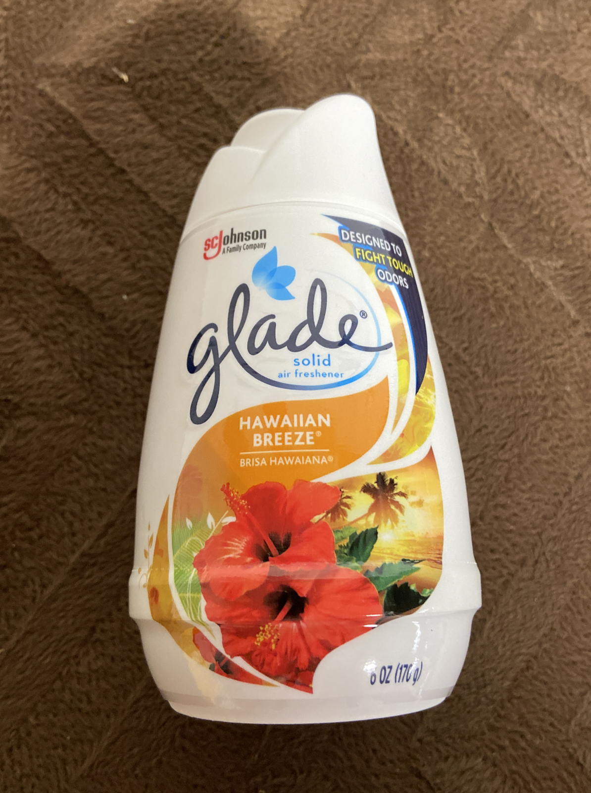 Glade Solid Air Freshener Hawaiian Breeze 6 oz Pack 2 White (ASJ253