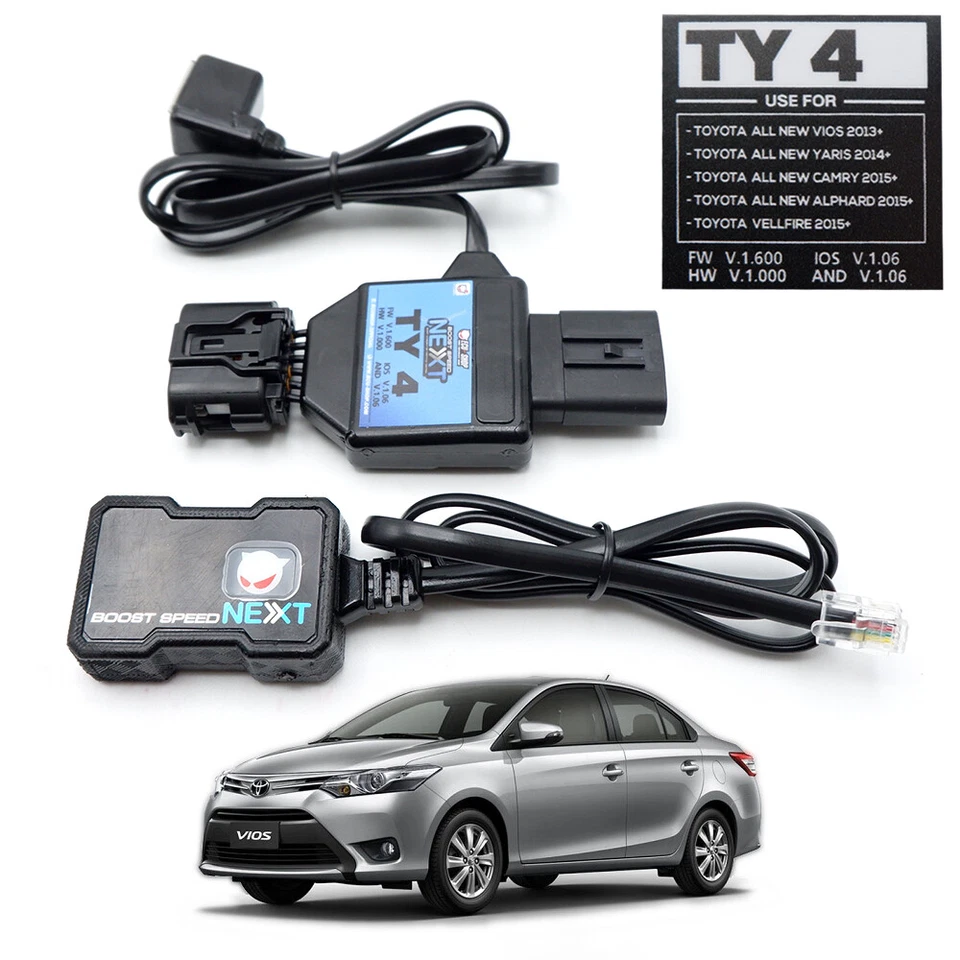 Control de acelerador ECU TY4 velocidades para Toyota Vios 13 Yaris 14 Camry Alphard 15 Foto 4 de 4