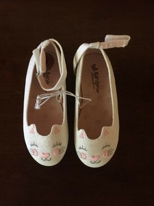 light pink glitter shoes