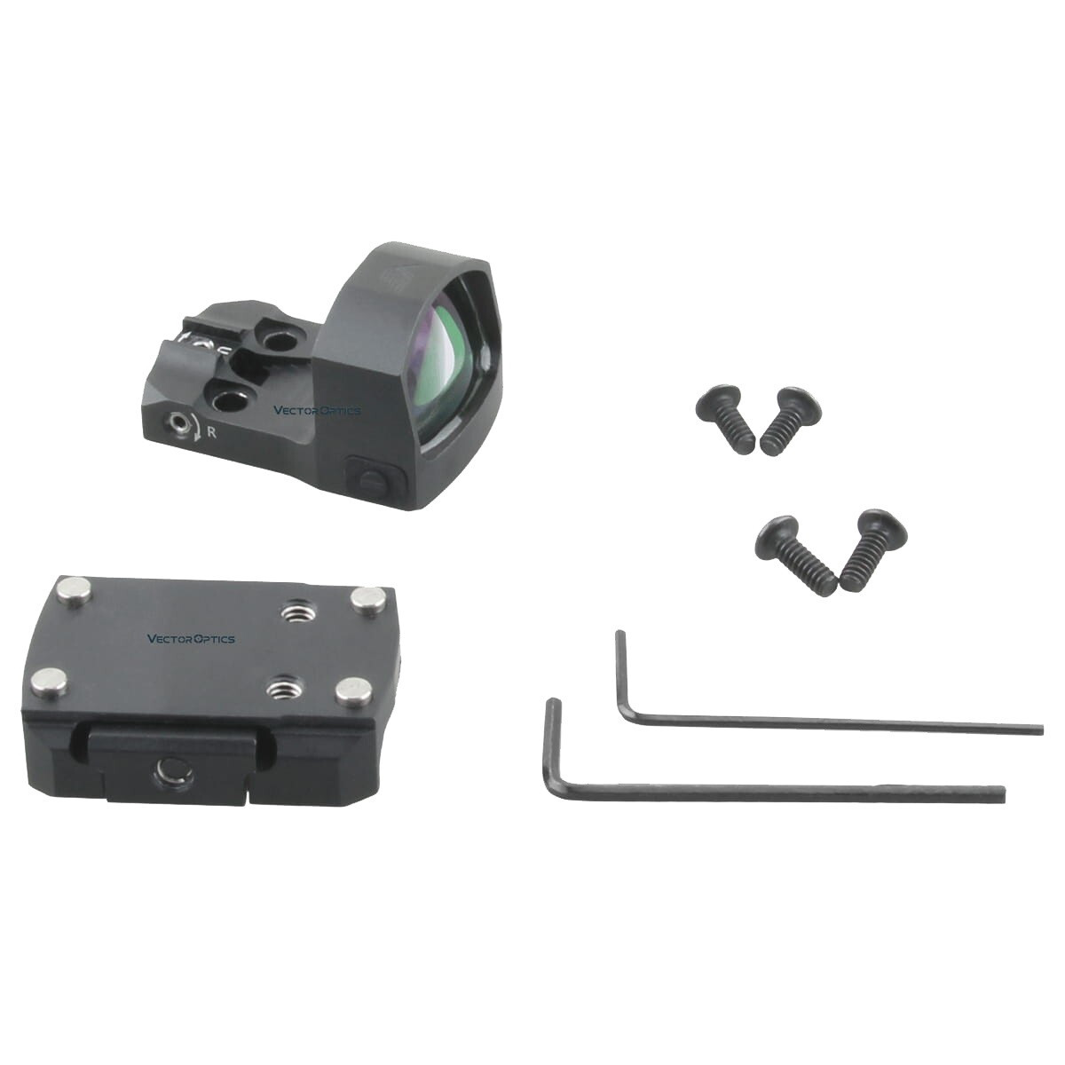 Vector Optics Frenzy-s 1x17x24 MIC Pistol Red Dot Sight- RMSc RMS