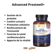 Complément Soutien de la Prostate - Prostwell+ 60 gélules