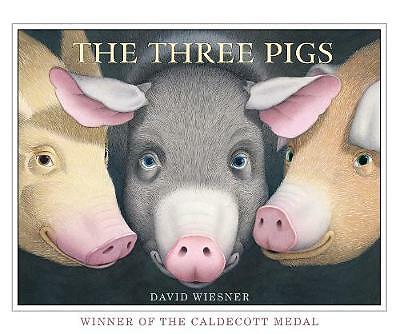 The Three Pigs by David Wiesner (Paperback) Book