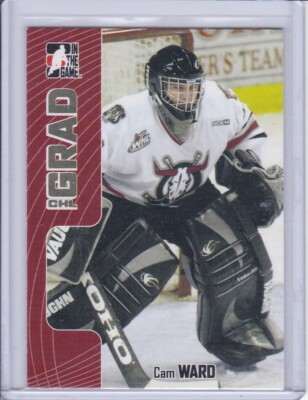 Cam Ward 2005 In the Game Heroes and Prospects Card 335