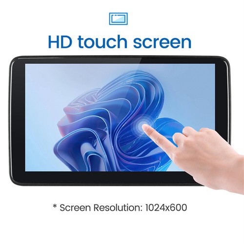 2Pcs 10.1" Android WiFi Bluetooth Car Headrest Display Monitor Rear Seat Tablet - Foto 9 di 12