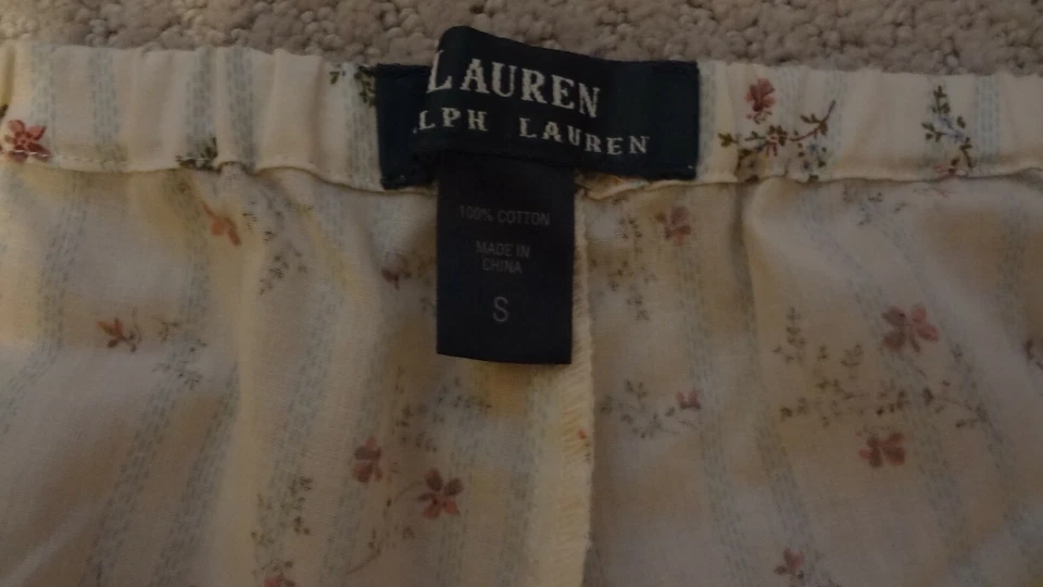 ¡Pantalones de dormir para mujer LAUREN RALPH LAUREN!  ¡Excelente estado!! Foto 3 de 3