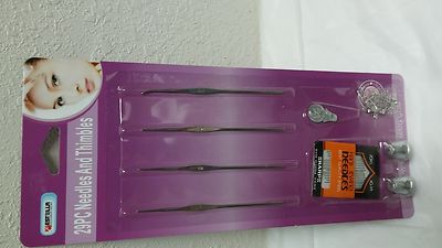 29 Pcs needles and thimbles set extra long large needles