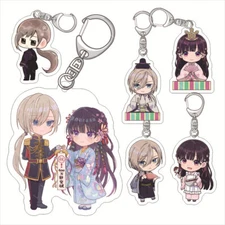 My Happy Marriage Saimori Miyo Kudo Kiyoka Cosplay Acrylic Keychain Itabag