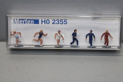 Merten 2355 figuras serie deportiva atletismo escala H0 embalaje original | Zustand: Gebraucht