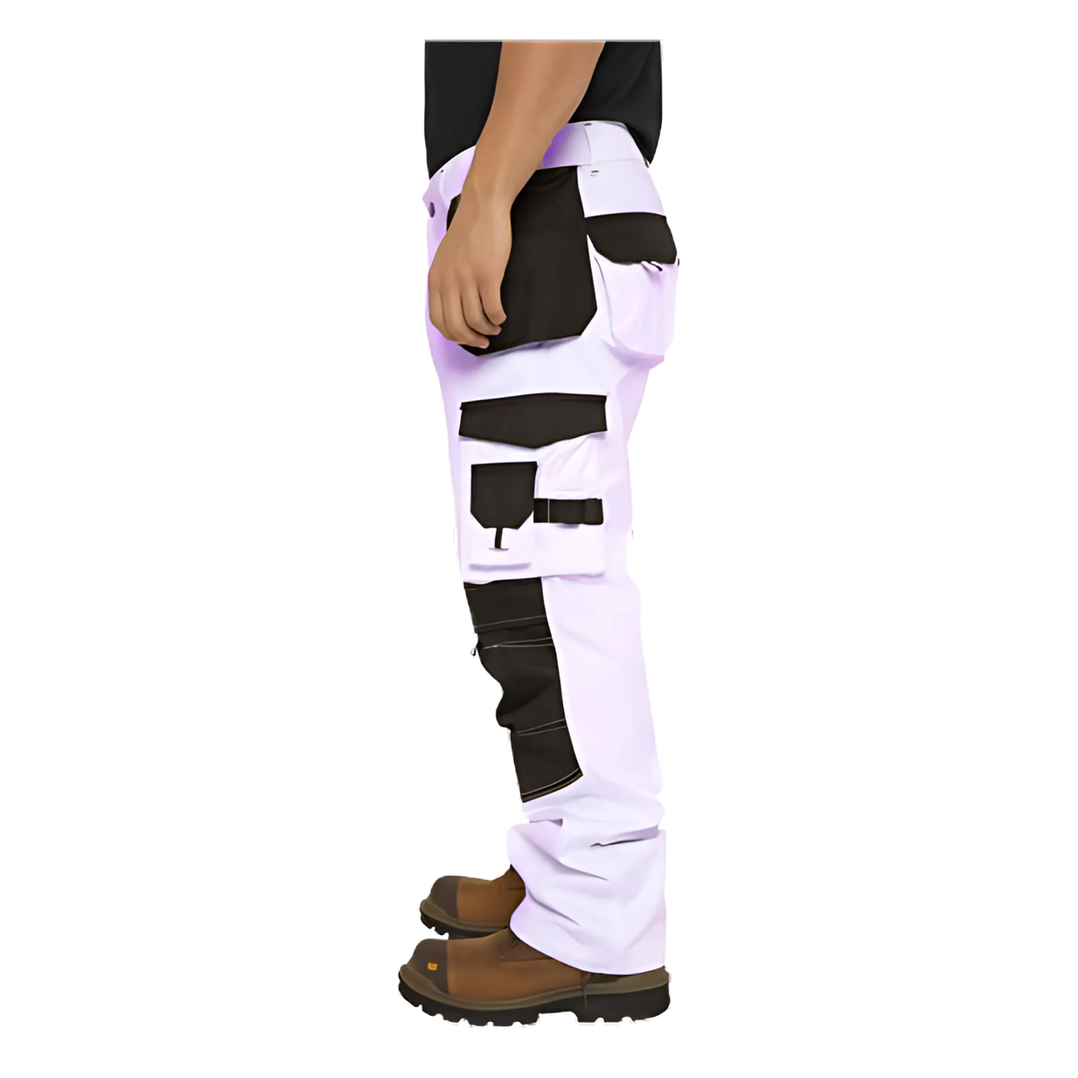 Pantaloni Professionali Jeans Da Lavoro ACE Genesis Uomo - Cargo Comodi 98% Cotone, Vita Elastica Abbigliamento Professionale - Foto 9