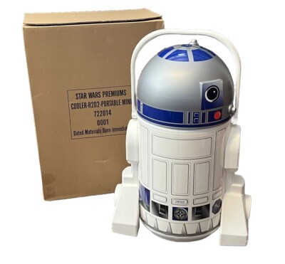 Vintage Star Wars Lucasfilm R2-D2 Portable Mini Cooler Kooler