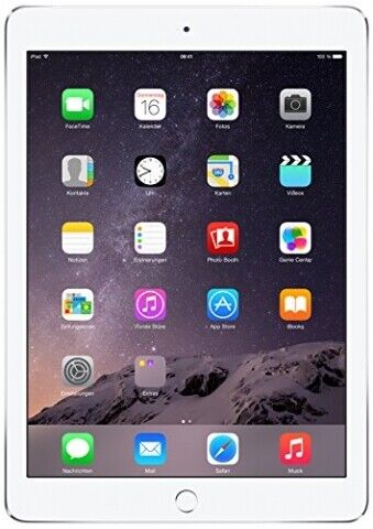 Apple iPad Air 2 16 Go [WiFi 9,7 pouces + téléphone portable] argent - ACCEPTABLE - Photo 1/1