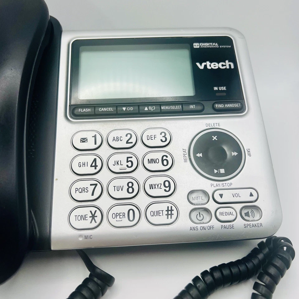 vetch digital answering system Black And Silver Magic Jack - Image 4 of 4