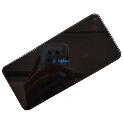 Display LCD Di Ricambio Per Realme 7 4G (RMX2155) – Touch Digitizer Assembly Con Cornice Nera, Kit Riparazione Completo Con Pellicola Temperata