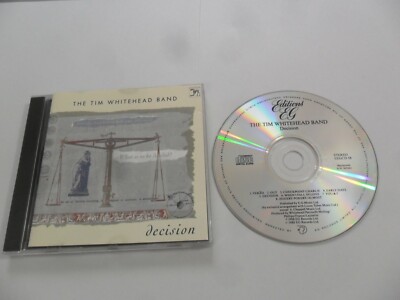 The Tim Whitehead Band   Decision (CD 1988) Smooth Jazz / West Germany Pressing