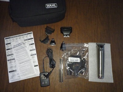 Wahl  Stainless Steel Lithium Ion 2.0+ Beard Trimmer for Men - Electric Shaver