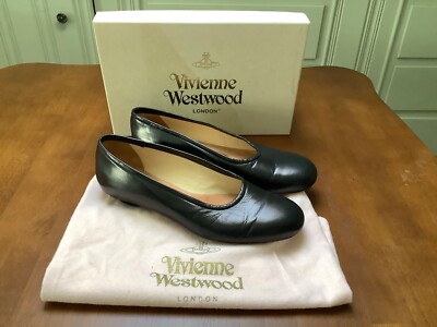 Rare Vivienne Westwood leather ballet flat UK size 6