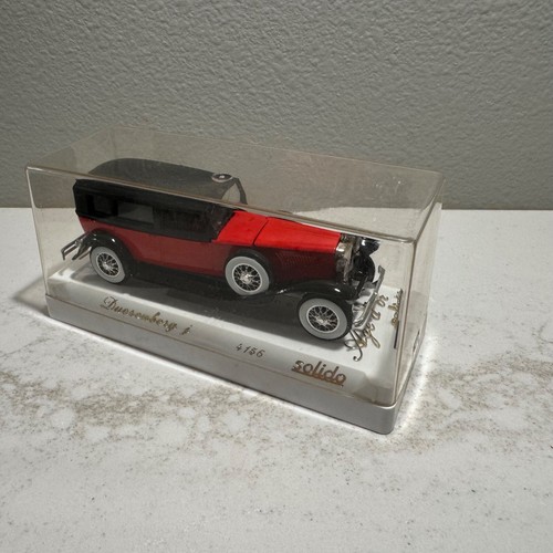Duesenberg J Solido Age d'or #4156 Die-cast 1:43 scale MIB Red - Picture 10 of 12