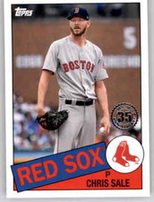 2020 Topps 1985 Retro 35th Anniversary Chris Sale Insert MLB PWE Red Sox #15