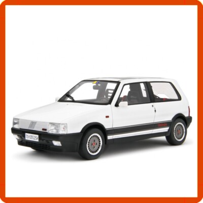 modellino auto scala 1/18 diecast Fiat Uno Turbo 1988 Laudo Racing