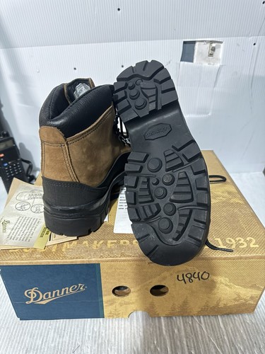 Danner Combat Hiker Boots 43513X Vibram Sole Men’s Size 6XW Brown Leather - Imagen 5 de 8