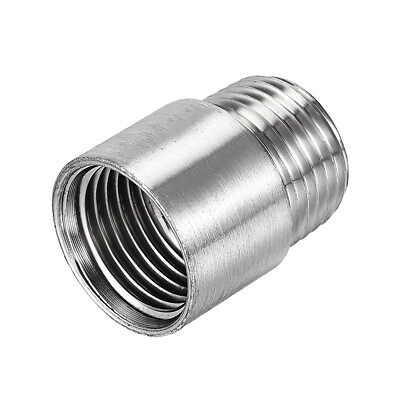 Shower Head Extension Arm Stainless Steel 1/2PT Male to Female Pipe Fitting