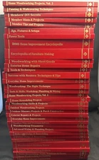 LOT OF 34 - Handyman Club Of America VTG Hardcover Books Hand Tools & Techniques