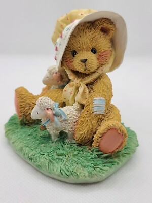 Cherished Teddies Bear Figurine Charity Found Friend Ewe Sheep Lamb