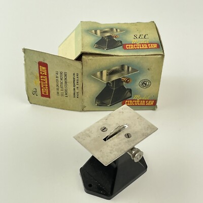 Vintage Boxed SEL Modell Kreissäge für Elektro- und Dampfmaschinen