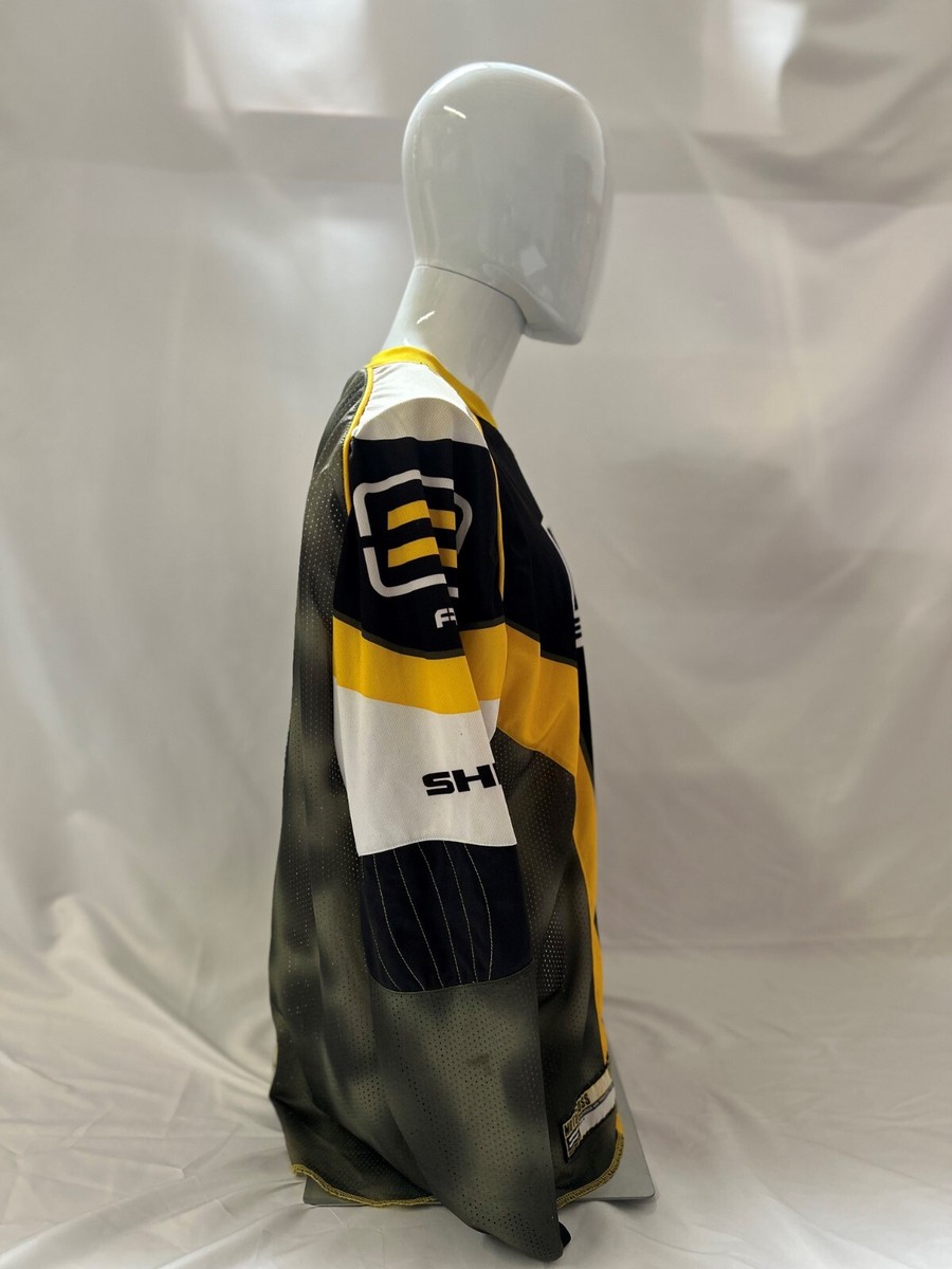 Vintage Shift Racing XL Black/Yellow/Green Motocross Long Sleeve