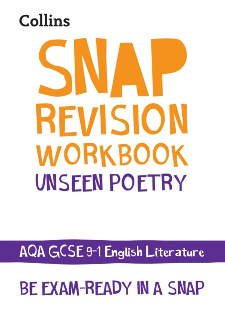 AQA Unseen Poetry Anthology Workbook by Collins GCSE (Paperback Book)