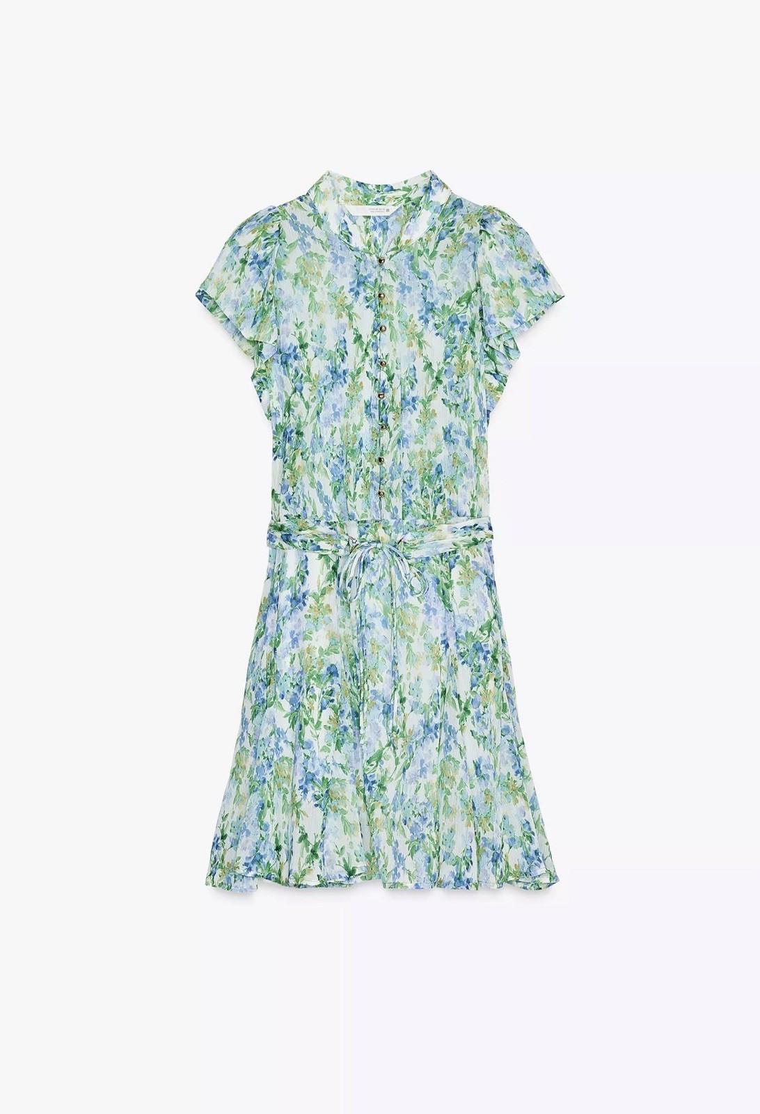 Zara Printed Mini Dress XS